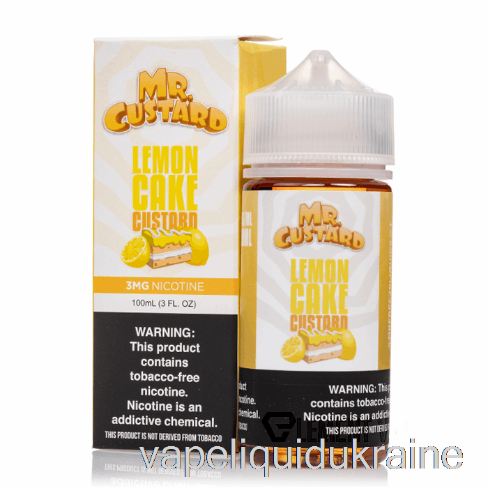 Vape Ukraine Lemoncake Custard - Mr Custard - 100mL 3mg